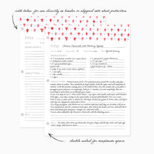 Load image into Gallery viewer, Fleur de Lis Recipe Filler Sheets