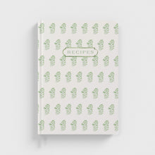 Load image into Gallery viewer, Block Print Recipe Journal