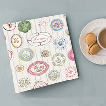 Load image into Gallery viewer, Mini Plate Wall 3-Ring Recipe Binder