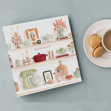 Load image into Gallery viewer, Mini Autumn Kitchen Shelves 3-Ring Recipe Binder