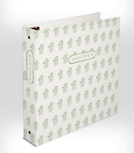 Load image into Gallery viewer, Mini Block Print 3-Ring Recipe Binder - Blemished