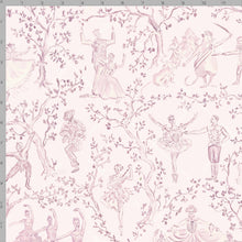Load image into Gallery viewer, Nutcracker Toile Gift Wrap in Purple