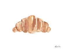 Load image into Gallery viewer, Croissant Art Print