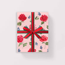 Load image into Gallery viewer, Roses and Violets Gift Wrap