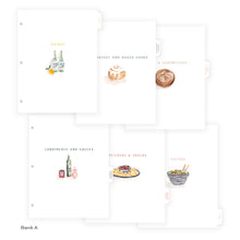 Load image into Gallery viewer, Holidays Magazine Cover 3-Ring Recipe Binder