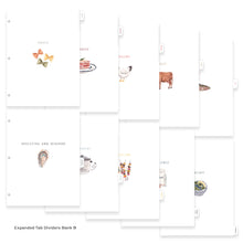 Load image into Gallery viewer, Summer Kitchen Shelves 3-Ring Recipe Binder