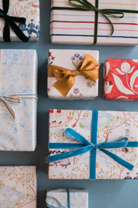12 Days of Christmas Toile Gift Wrap