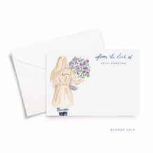 Load image into Gallery viewer, Lilac Personalized Stationery