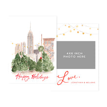 Load image into Gallery viewer, New York City Holiday Photo Card