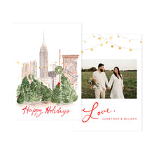 Load image into Gallery viewer, New York City Holiday Photo Card