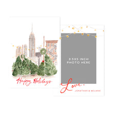 Load image into Gallery viewer, New York City Holiday Photo Card