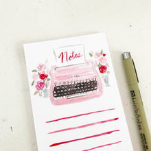 Load image into Gallery viewer, Typewriter Lined Notepad - Blemished