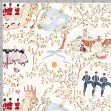 Load image into Gallery viewer, 12 Days of Christmas Toile Gift Wrap