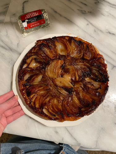 Onion Tart with Goat Cheese