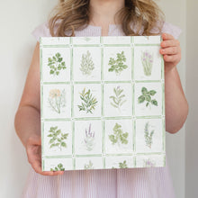 Load image into Gallery viewer, PREORDER Herb Print 3-Ring Recipe Binder