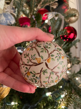 Load image into Gallery viewer, Handpainted Pear Tree Ornament