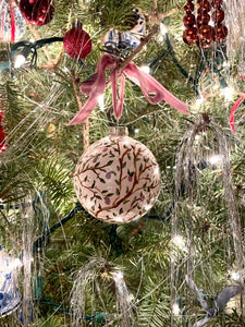 Handpainted Sugar Plum Ornament