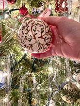 Load image into Gallery viewer, Handpainted Sugar Plum Ornament