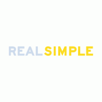 RealSimple logo in gray and yellow