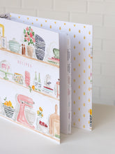 Load image into Gallery viewer, Kitchen Shelves 3-Ring Recipe Binder