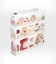 Load image into Gallery viewer, Christmas Shelves Recipe Binder
