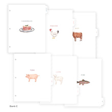 Load image into Gallery viewer, Kitchen Shelves 3-Ring Recipe Binder