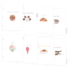 Load image into Gallery viewer, Mini Plate Wall 3-Ring Recipe Binder