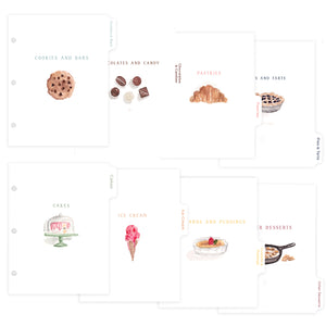 Mini Plate Wall 3-Ring Recipe Binder