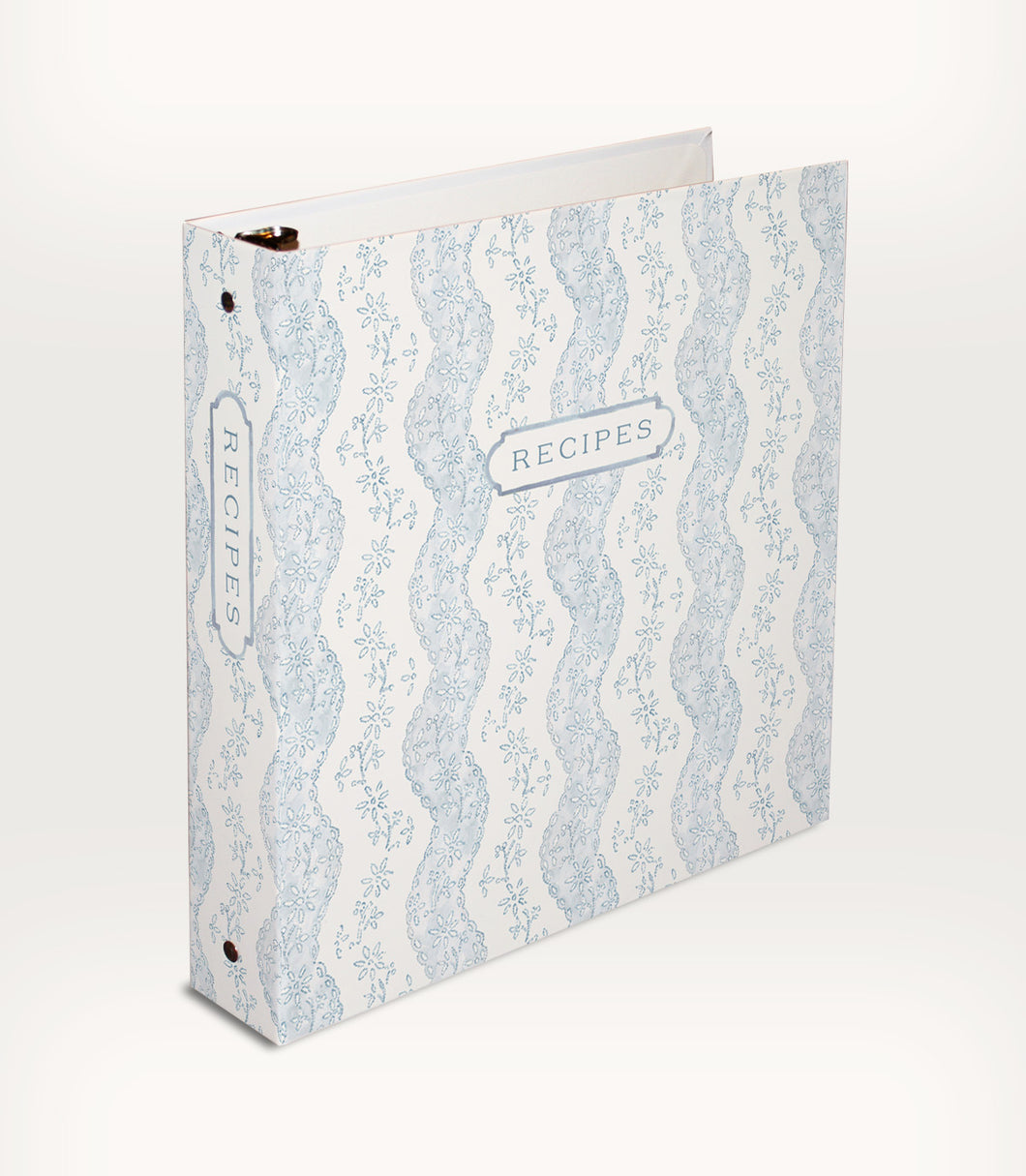 Eyelet Wave 3-Ring Recipe Binder