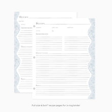 Load image into Gallery viewer, Recipe Filler Sheets - Eyelet Wave