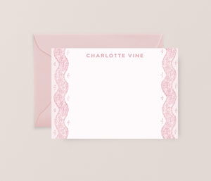 Eyelet Vine Stationery