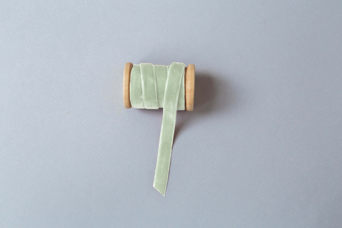 Velvet Ribbon - Jade – The Illustrated Life