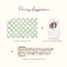 Load image into Gallery viewer, Sugar Plum Floral Grosgrain Ribbon