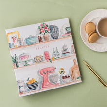 Load image into Gallery viewer, Mini Kitchen Shelves 3-Ring Recipe Binder