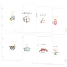 Load image into Gallery viewer, Mini Autumn Kitchen Shelves 3-Ring Recipe Binder