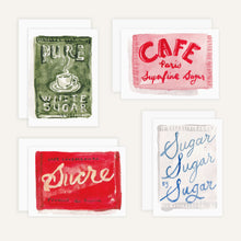 Load image into Gallery viewer, Sugar Packet Enclosure Cards - Set of 4