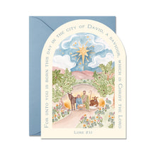 Load image into Gallery viewer, Nativity Arched Greeting Card