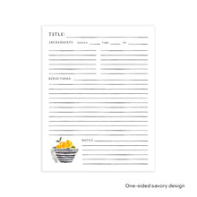 Load image into Gallery viewer, Recipe Page Printable