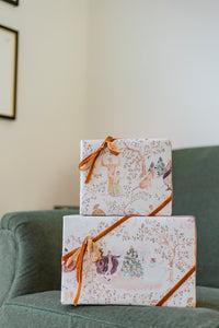 Nutcracker Toile Gift Wrap