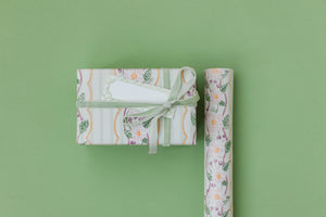 Sugar Plum Floral Gift Wrap