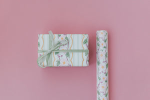 Sugar Plum Floral Gift Wrap