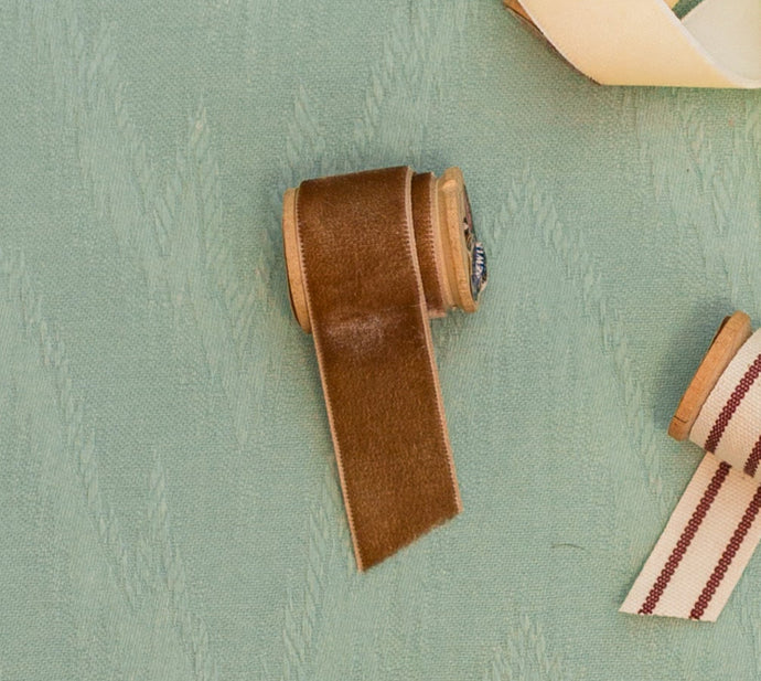Velvet Ribbon - Fawn