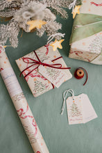 Load image into Gallery viewer, Trees and Bows Gift Wrap