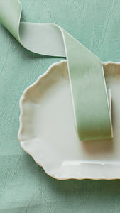Velvet Ribbon - Thick Jade