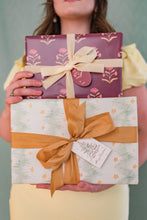 Load image into Gallery viewer, Pine Bough Chevron Gift Wrap