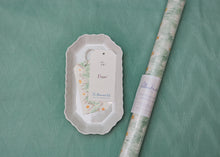 Load image into Gallery viewer, Pine Bough Chevron Gift Wrap