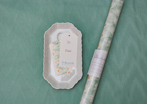 Pine Bough Chevron Gift Wrap