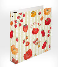 Load image into Gallery viewer, Tomato 3-Ring Recipe Binder