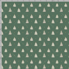 Load image into Gallery viewer, Christmas Tree Block Print Gift Wrap