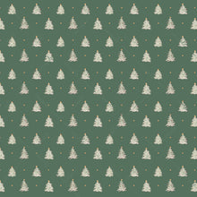 Load image into Gallery viewer, Christmas Tree Block Print Gift Wrap